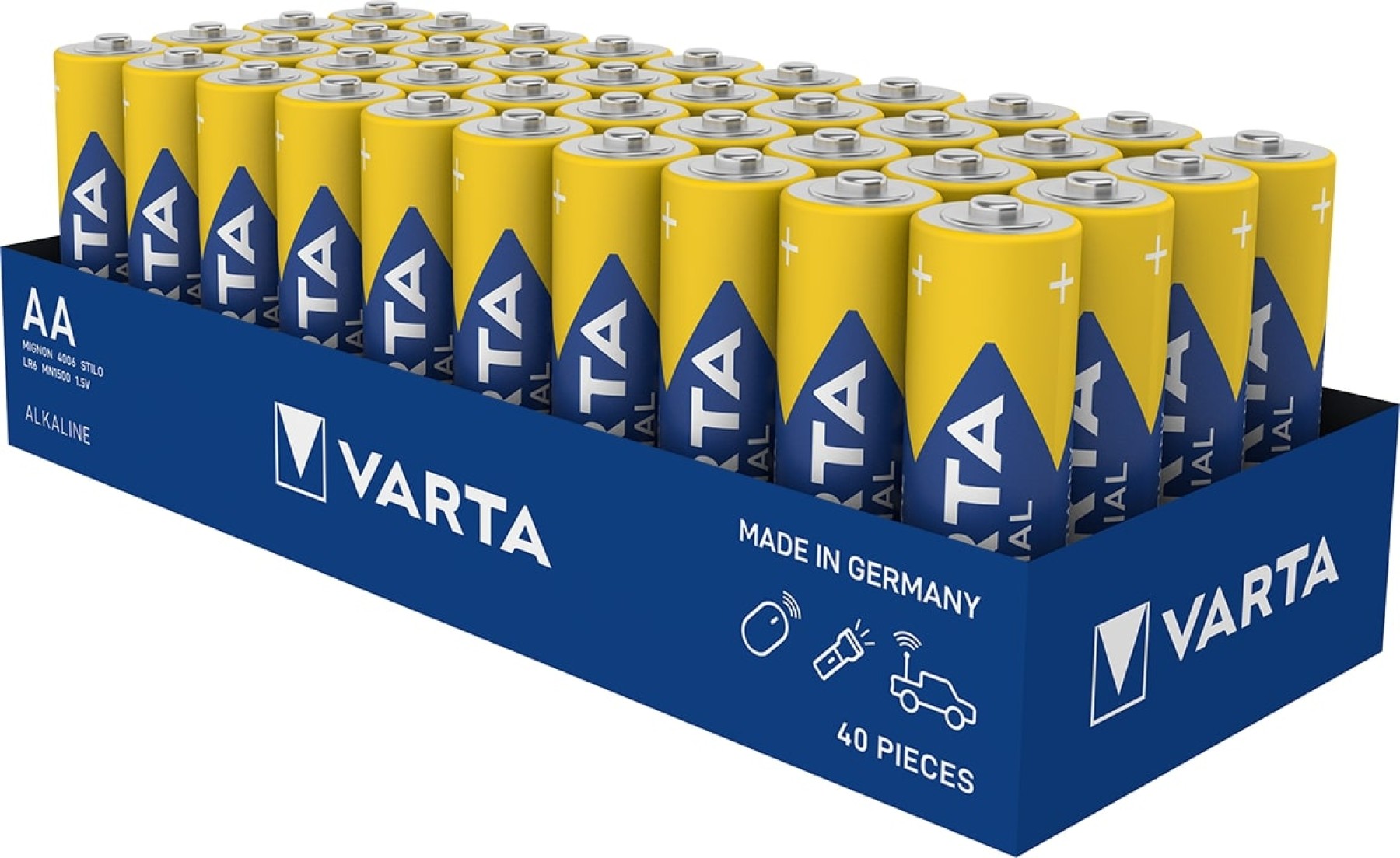 Varta Industrial Pro AA Pack of 40